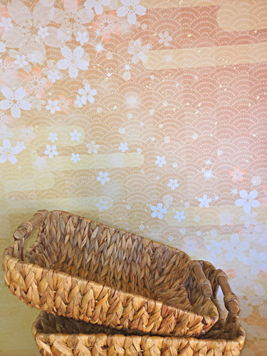Set wicker rectangular - of,